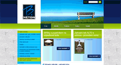 Desktop Screenshot of bneton.cz